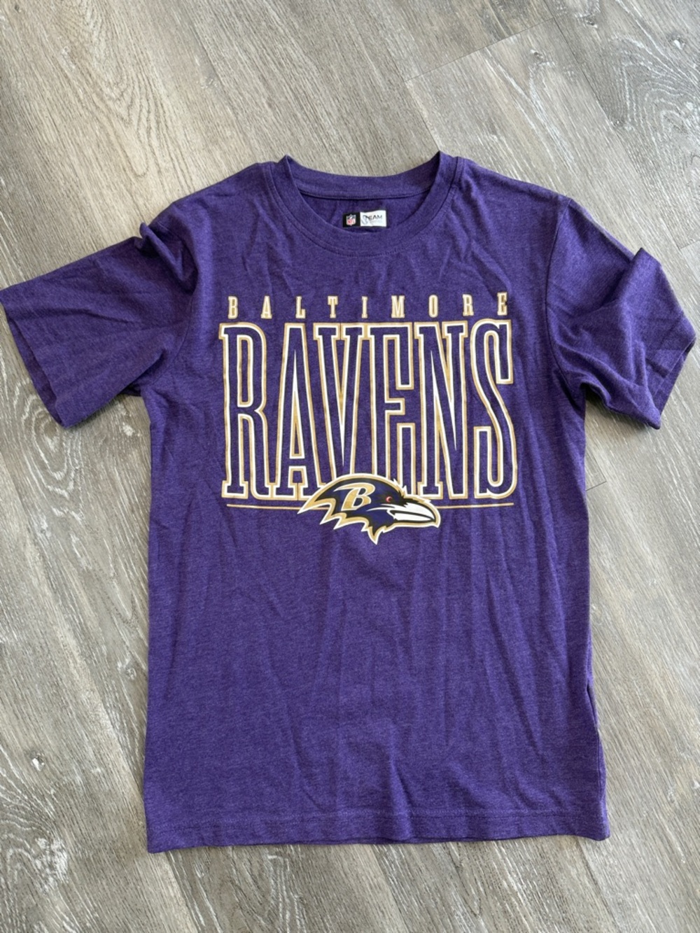 Baltimore Ravens Kids Purple Short Sleeve Tee - NFL Team Shirt